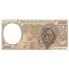 P203Eh Cameroon - 2000 Francs Year 2002 P203Eh Cameroon - 2000 Francs Year 2002